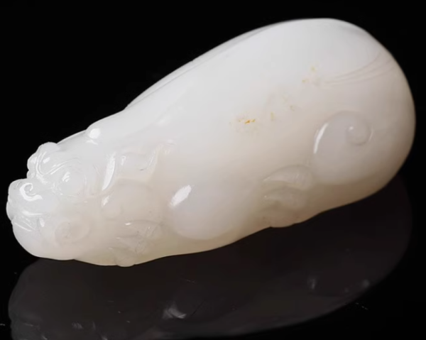 Brave jade pendants in Hetian-114